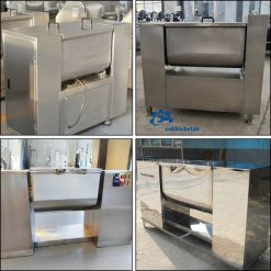 máy trộn bột nằm ngang