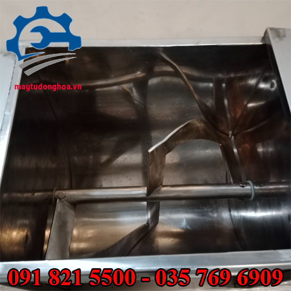 Máy trộn bột chuyên dụng nằm ngang