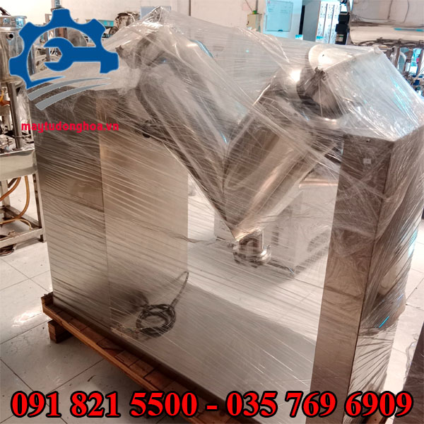 Máy trộn bột khô chữ V 100L