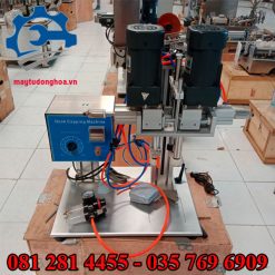 Máy vặn nắp chai nhựa 2 motor
