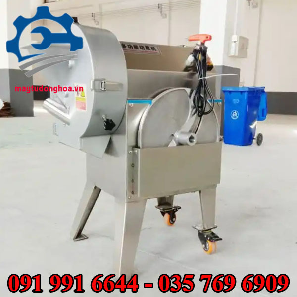 Máy cắt rau củ quả hạt lựu 1 đầu