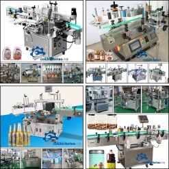 máy dán nhãn chai lọ tròn