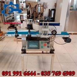 Máy dán nhãn chai lọ tròn tự động