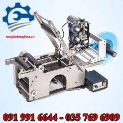 Máy dán tem nhãn chai tròn có indate