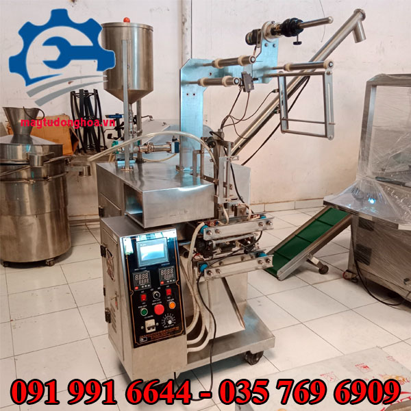 Máy đóng gói sa tế giá rẻ chất lượng tốt