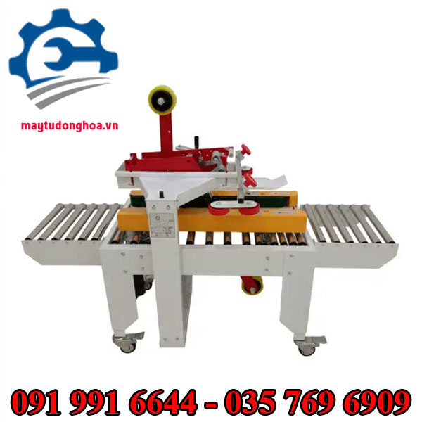 Máy dán băng keo thùng giấy carton tự động