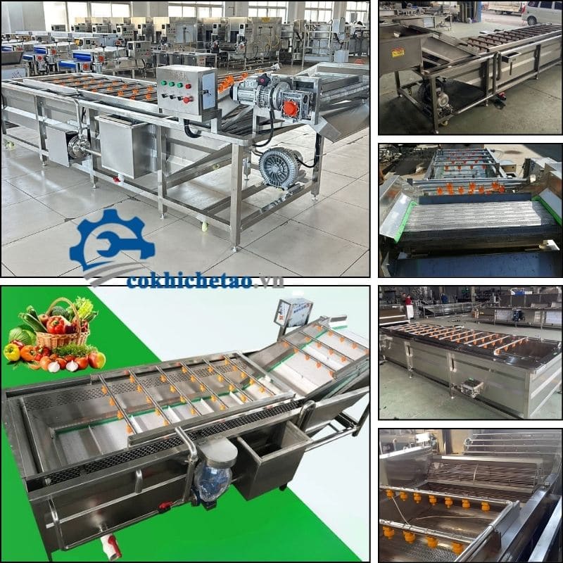 máy rửa rau công nghiệp