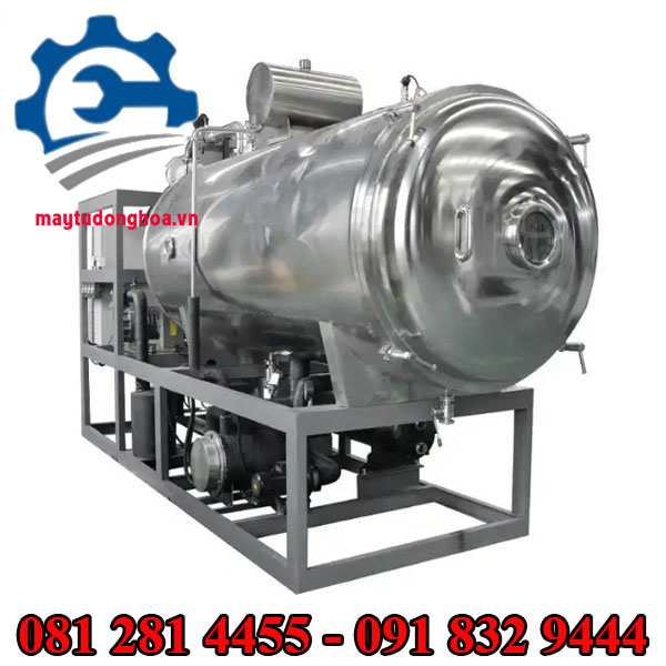 Máy sấy hoa quả thăng hoa hiện đại