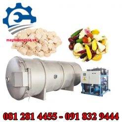 Máy sấy thăng hoa công nghiệp công suất lớn