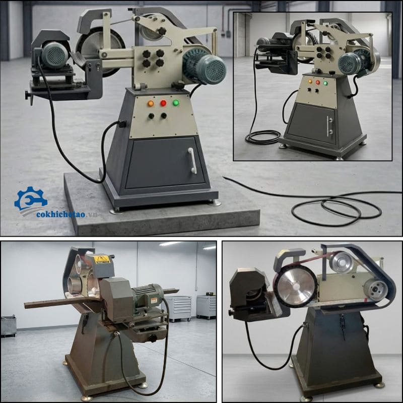 máy đánh bóng ống inox