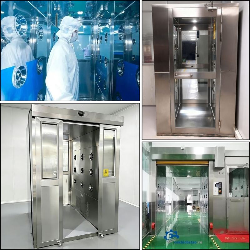 thiết bị phòng sạch air shower