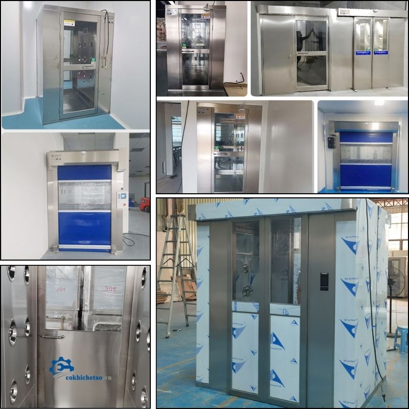 thiết bị phòng sạch air shower